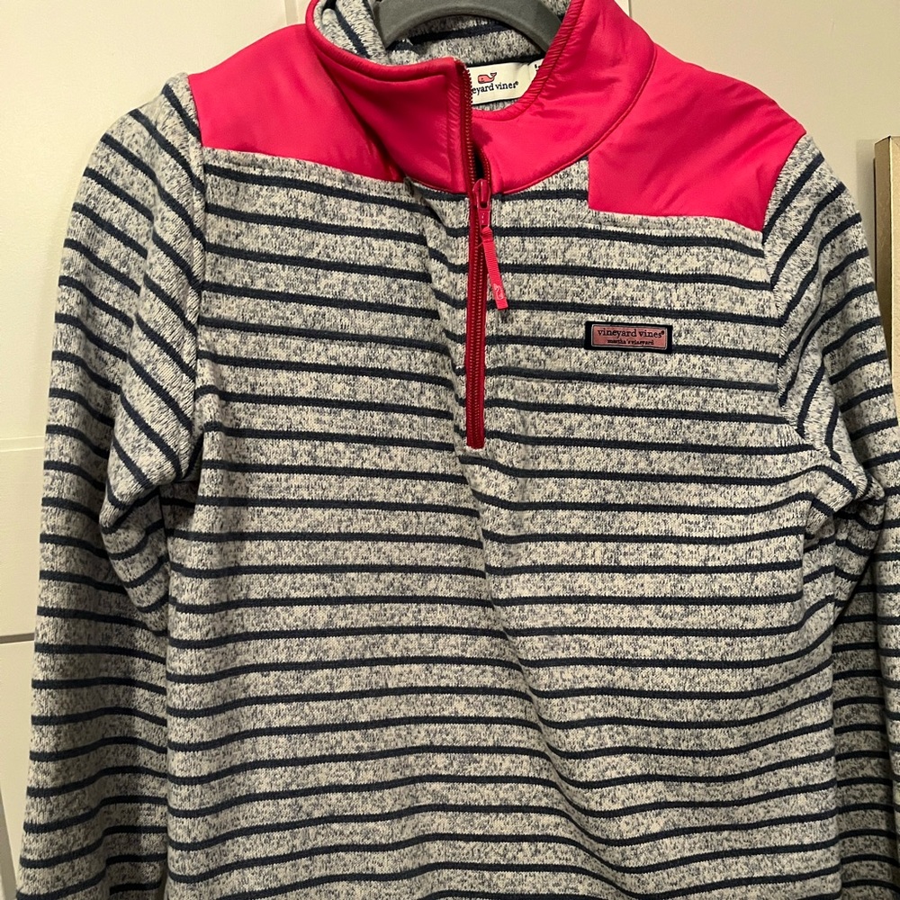 Vineyard Vines 3/4 zip fleece pullover size M
